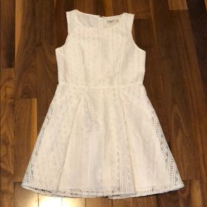 Abercrombie Kids white detailed dress